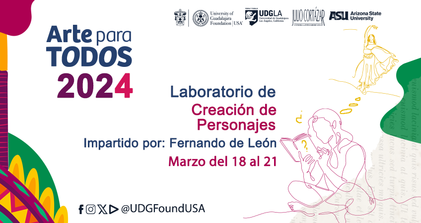 Laboratorio de Creación de Personajes. Taller de escritura impartido por Fernando de León
