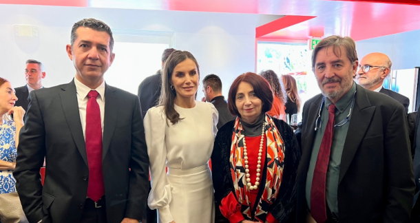 Reina de España inaugura sede del Instituto Cervantes en LA